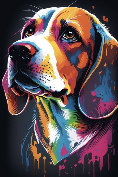 Colorfull Dog