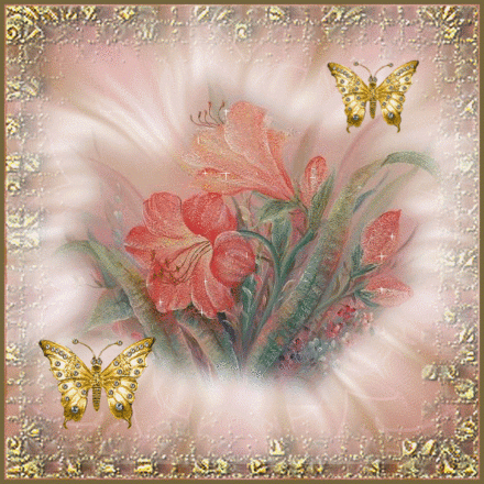 Flowers-in-the-Golden-Frame.gif