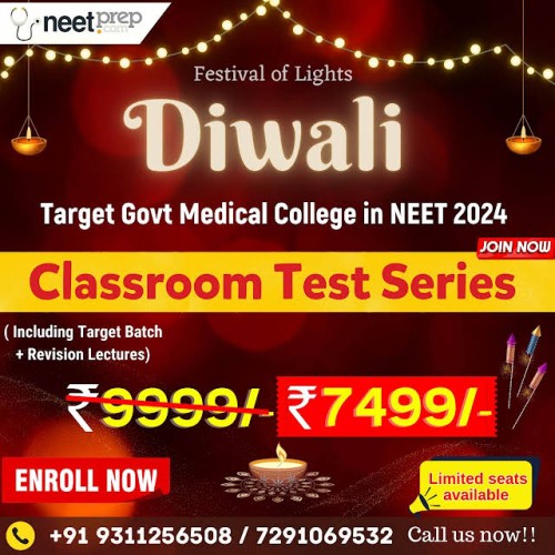 Diwali offer on classroom test series