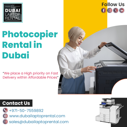 Reputed Services of Photocopier Rental in Dubai