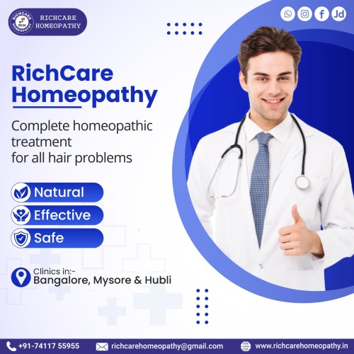 Rich Care Homeopathy hair fall solution