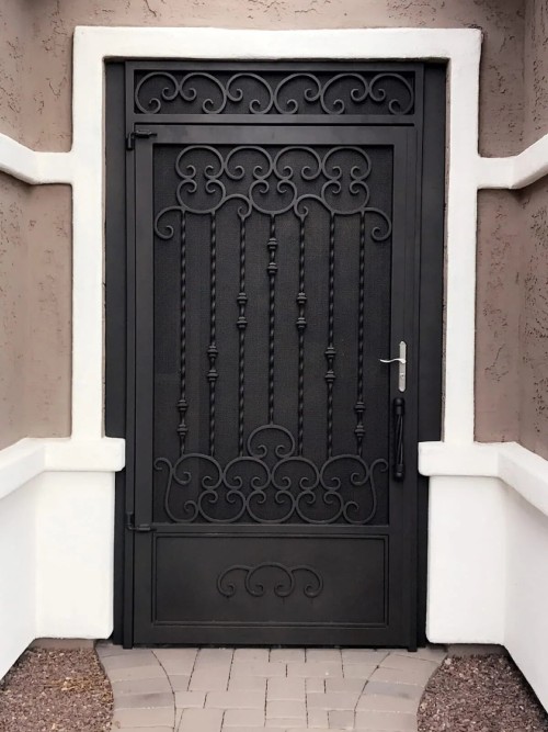 Our custom iron door installation offers the perfect combination of style and security, with a wide range of designs to choose from Contact us today.For more detailed information about security door installation visit here https://www.jmironworks.com/
