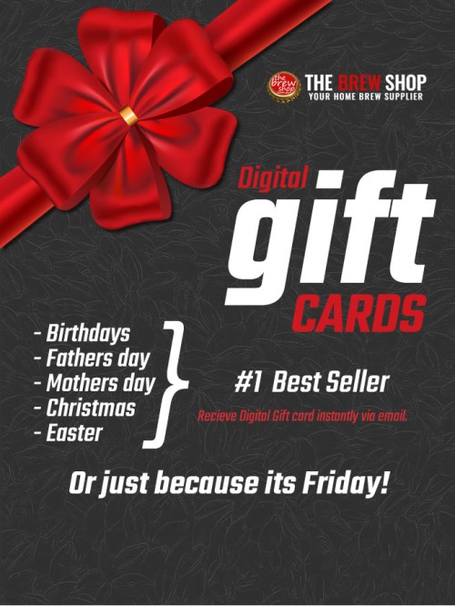 Digital Gift Card The Brew Shop