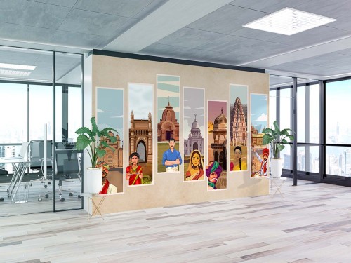Vasudhaiva-Kutumbakam-Unity-in-Diversity-of-Bharat-Wallpaper-Mural-M1.jpg