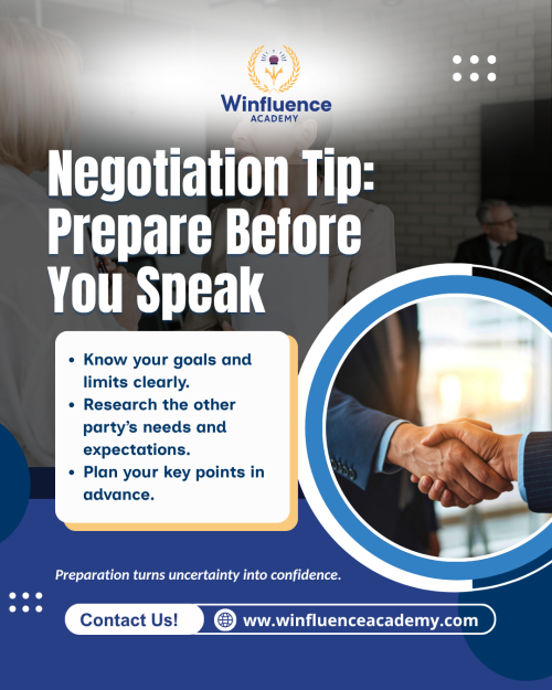 Negotiation skills techniques are essential for achieving better outcomes in both business and everyday life. By understanding proven techniques such as active listening, strategic questioning, and value-based communication, you can influence decisions and build stronger relationships. These techniques help you stay confident under pressure and turn challenging conversations into successful agreements. Start learning the most effective negotiation methods today — visit us https://winfluenceacademy.com/about-us/