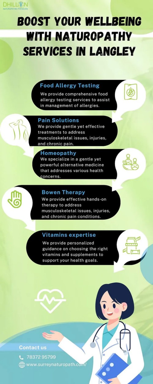 If you want a healthier and more balanced life, consulting an experienced naturopathic doctor Surrey is a powerful step forward. visit here: https://www.surreynaturopath.com/